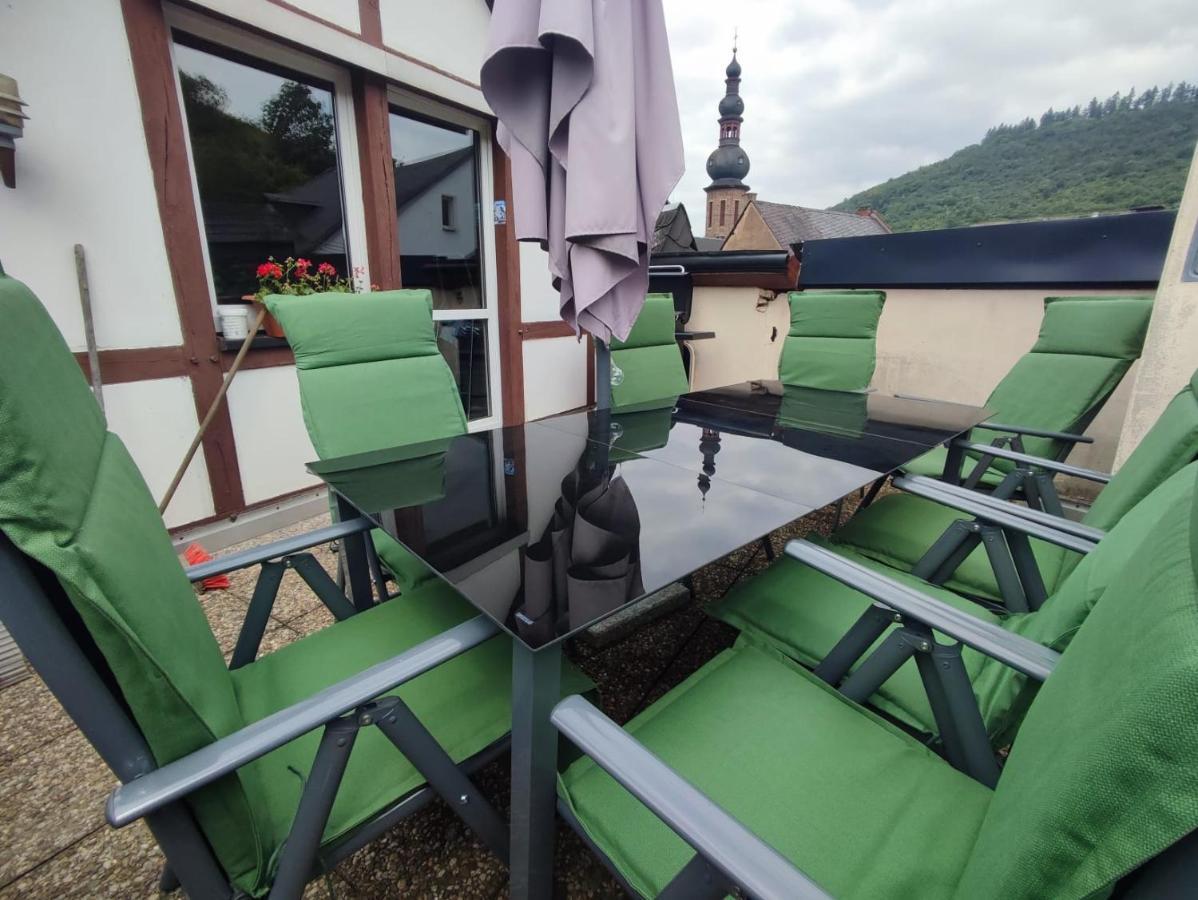 Fewo Innenstadt Mit Dachterasse, Grill, Bis 8 Personen, 3 Sz Cochem Exterior foto